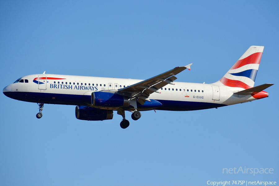 British Airways Airbus A320-232 (G-EUUG) | Photo 127904