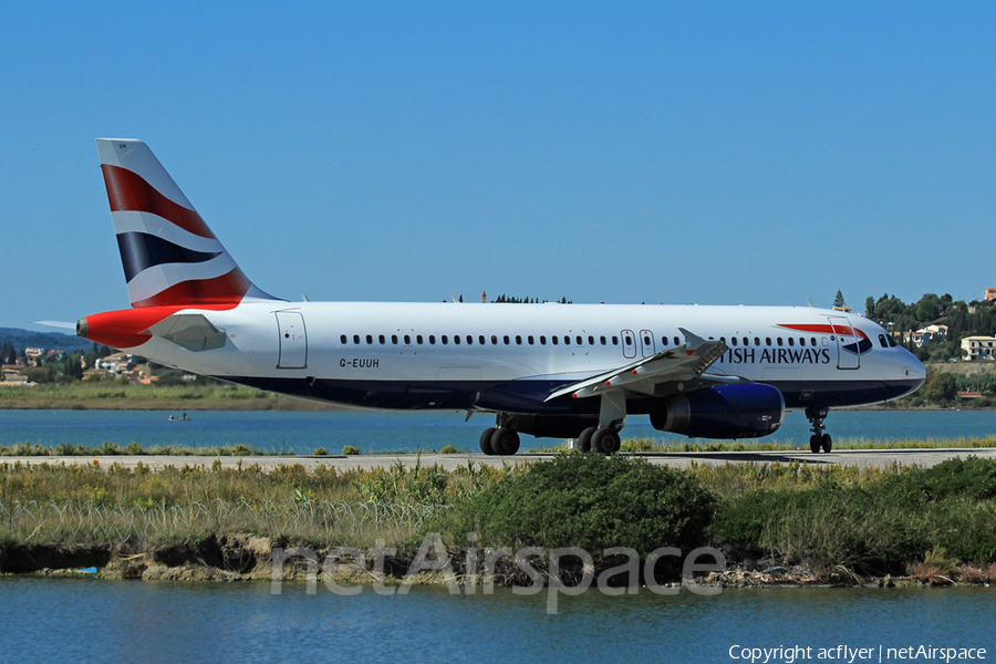 British Airways Airbus A320-232 (G-EUUH) | Photo 534492