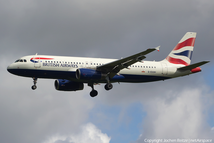British Airways Airbus A320-232 (G-EUUH) | Photo 106377