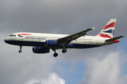 British Airways Airbus A320-232 (G-EUUH) at  Hannover - Langenhagen, Germany