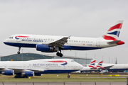 British Airways Airbus A320-232 (G-EUUH) at  London - Heathrow, United Kingdom