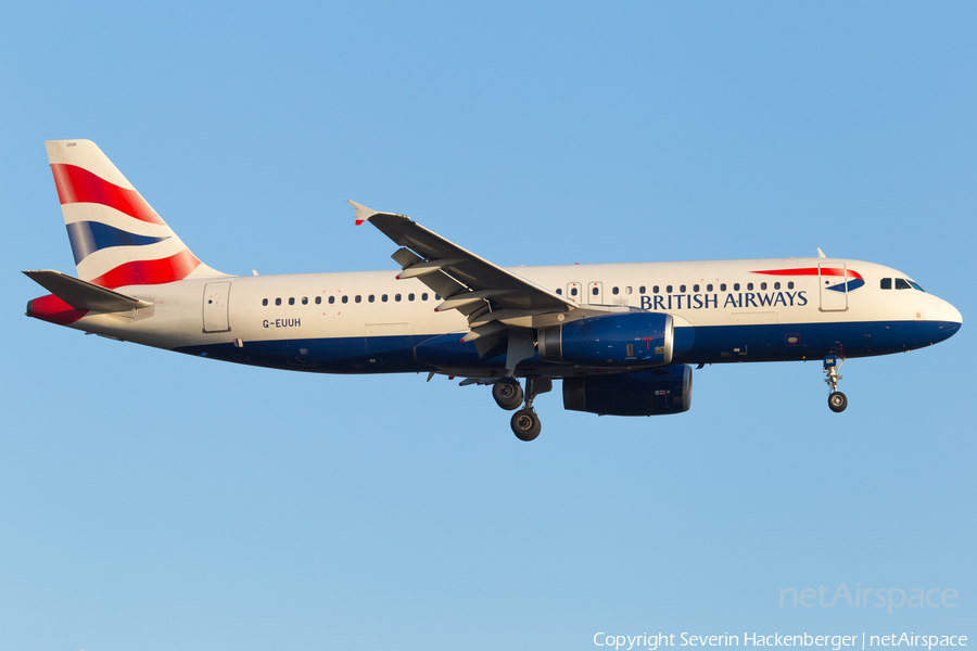 British Airways Airbus A320-232 (G-EUUH) | Photo 226263