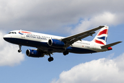 British Airways Airbus A320-232 (G-EUUH) at  London - Heathrow, United Kingdom