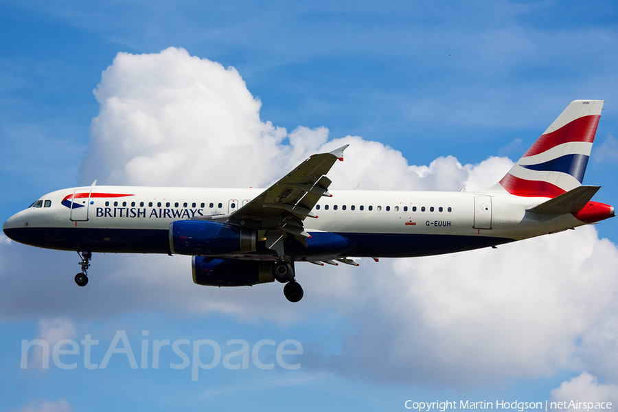 British Airways Airbus A320-232 (G-EUUH) | Photo 49900