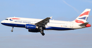 British Airways Airbus A320-232 (G-EUUI) at  Barcelona - El Prat, Spain