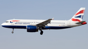 British Airways Airbus A320-232 (G-EUUI) at  Barcelona - El Prat, Spain