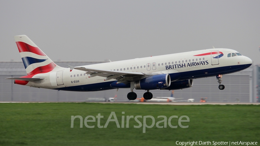 British Airways Airbus A320-232 (G-EUUI) | Photo 209396