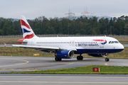 British Airways Airbus A320-232 (G-EUUI) at  Frankfurt am Main, Germany