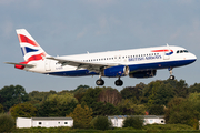 British Airways Airbus A320-232 (G-EUUI) at  Hamburg - Fuhlsbuettel (Helmut Schmidt), Germany