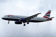 British Airways Airbus A320-232 (G-EUUI) at  London - Heathrow, United Kingdom