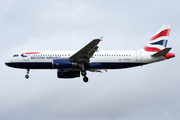 British Airways Airbus A320-232 (G-EUUI) at  London - Heathrow, United Kingdom