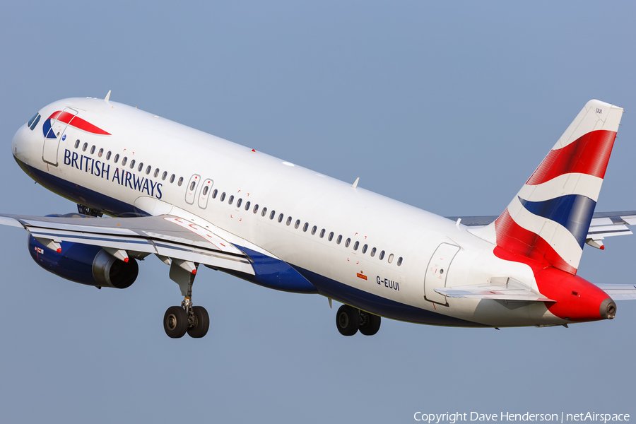 British Airways Airbus A320-232 (G-EUUI) | Photo 154328