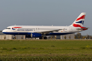 British Airways Airbus A320-232 (G-EUUJ) at  Berlin Brandenburg, Germany