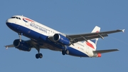 British Airways Airbus A320-232 (G-EUUJ) at  Berlin Brandenburg, Germany
