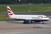 British Airways Airbus A320-232 (G-EUUJ) at  Hamburg - Fuhlsbuettel (Helmut Schmidt), Germany