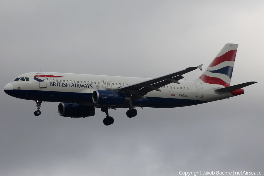 British Airways Airbus A320-232 (G-EUUJ) | Photo 148481
