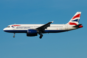 British Airways Airbus A320-232 (G-EUUJ) at  London - Heathrow, United Kingdom