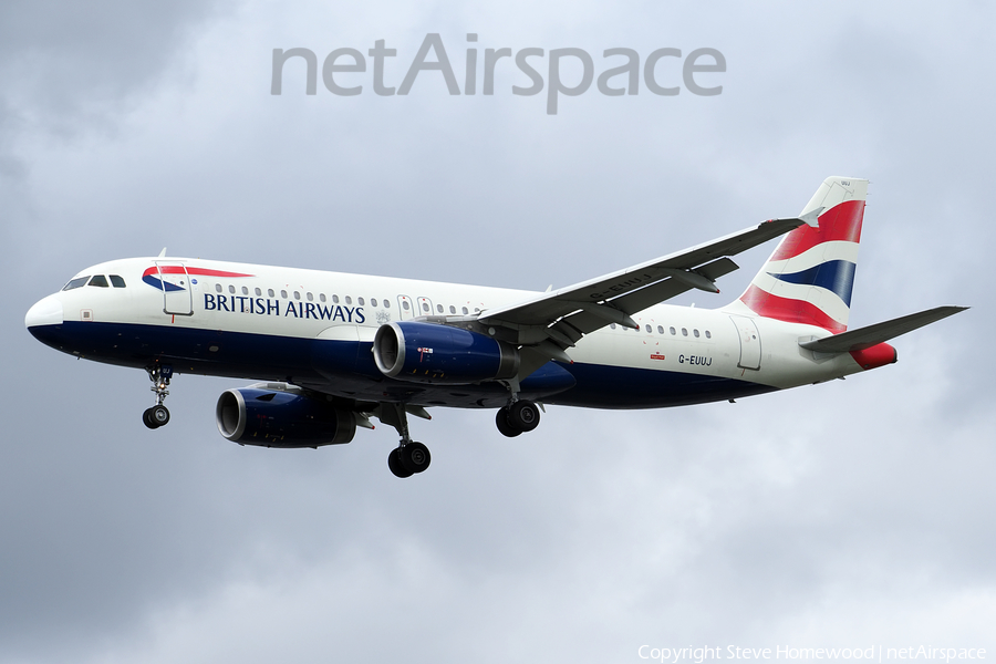 British Airways Airbus A320-232 (G-EUUJ) | Photo 533701