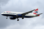 British Airways Airbus A320-232 (G-EUUJ) at  London - Heathrow, United Kingdom