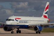 British Airways Airbus A320-232 (G-EUUJ) at  Manchester - International (Ringway), United Kingdom