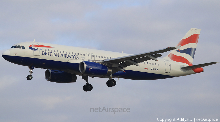 British Airways Airbus A320-232 (G-EUUK) | Photo 364969