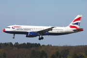 British Airways Airbus A320-232 (G-EUUK) at  Hamburg - Fuhlsbuettel (Helmut Schmidt), Germany