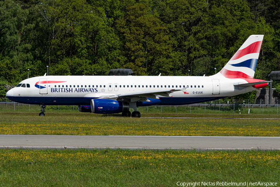 British Airways Airbus A320-232 (G-EUUK) | Photo 449029