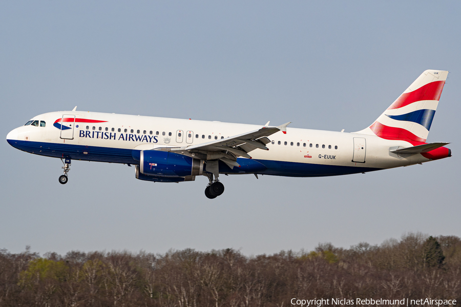 British Airways Airbus A320-232 (G-EUUK) | Photo 503439