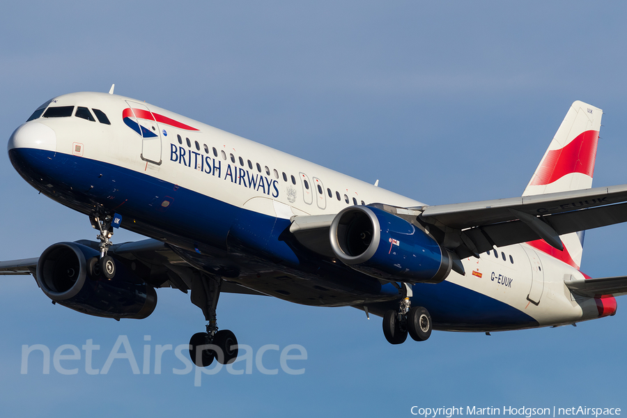 British Airways Airbus A320-232 (G-EUUK) | Photo 130929