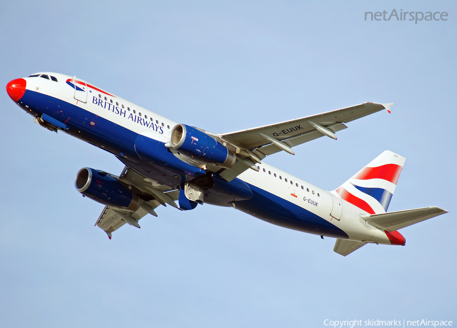 British Airways Airbus A320-232 (G-EUUK) | Photo 32531