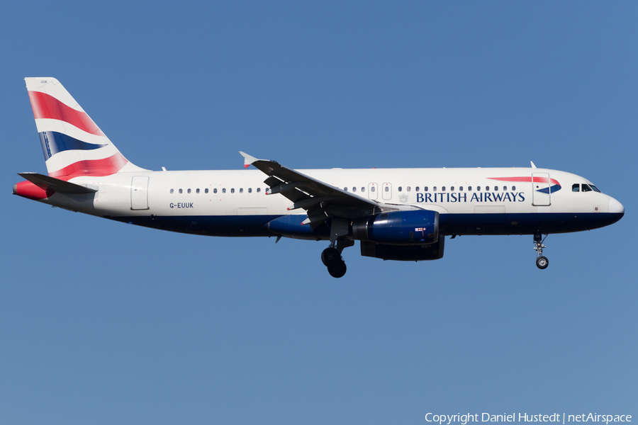 British Airways Airbus A320-232 (G-EUUK) | Photo 508546