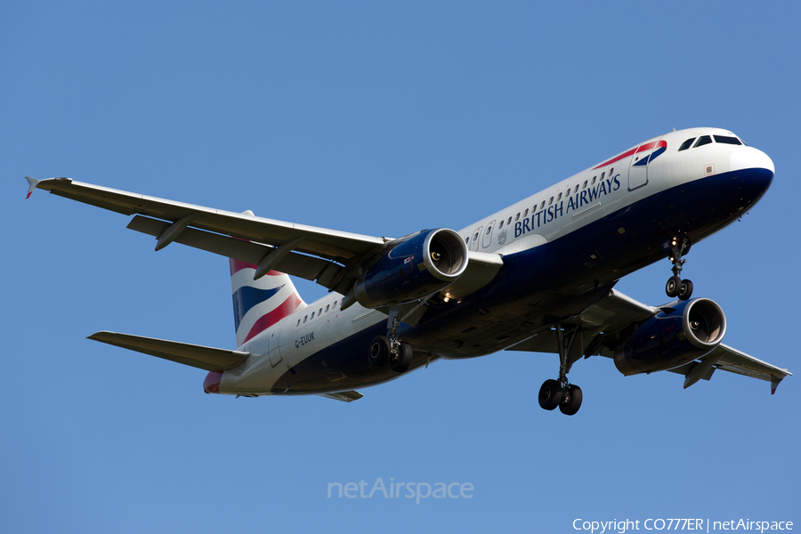 British Airways Airbus A320-232 (G-EUUK) | Photo 58656