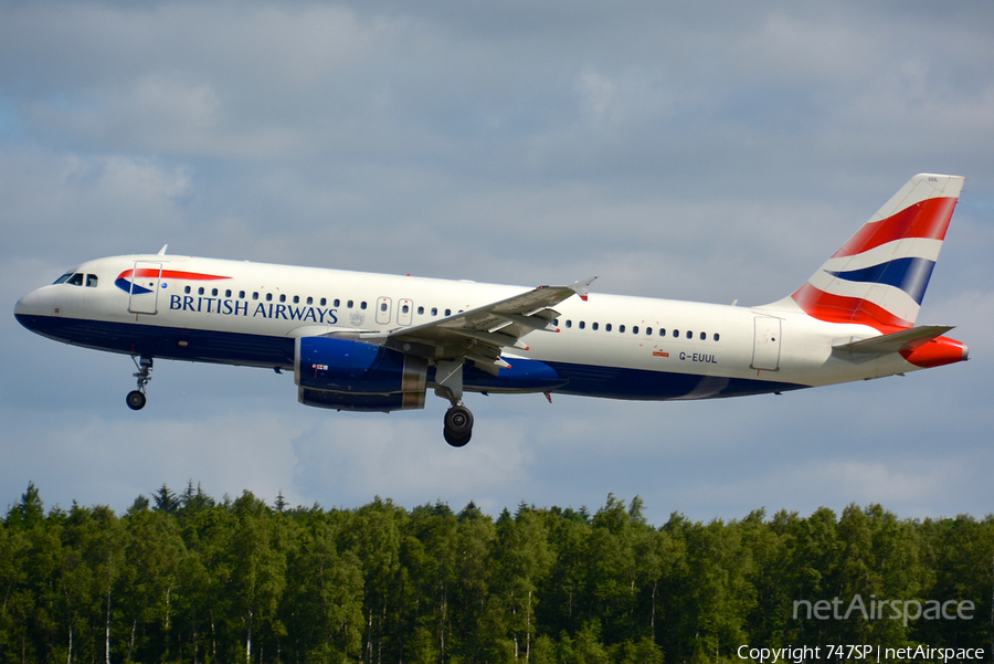 British Airways Airbus A320-232 (G-EUUL) | Photo 171523