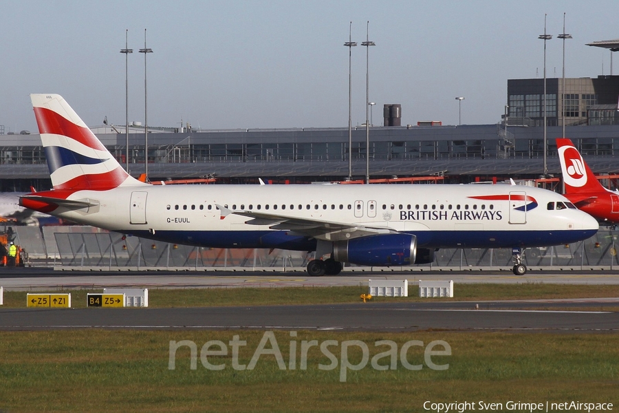 British Airways Airbus A320-232 (G-EUUL) | Photo 132699