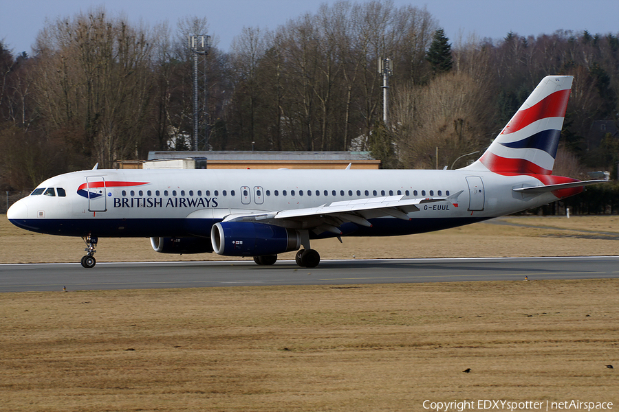 British Airways Airbus A320-232 (G-EUUL) | Photo 280103