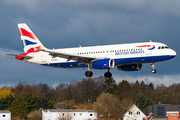 British Airways Airbus A320-232 (G-EUUL) at  Hamburg - Fuhlsbuettel (Helmut Schmidt), Germany