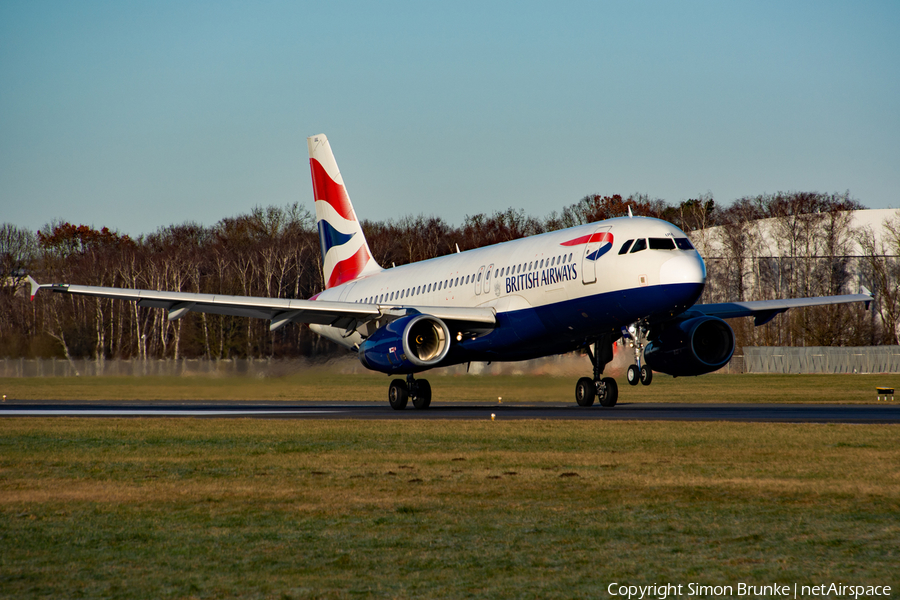 British Airways Airbus A320-232 (G-EUUL) | Photo 487093