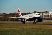 British Airways Airbus A320-232 (G-EUUL) at  Hamburg - Fuhlsbuettel (Helmut Schmidt), Germany