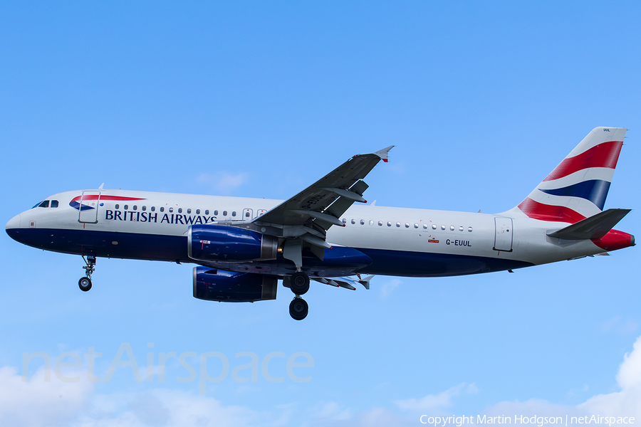 British Airways Airbus A320-232 (G-EUUL) | Photo 247874