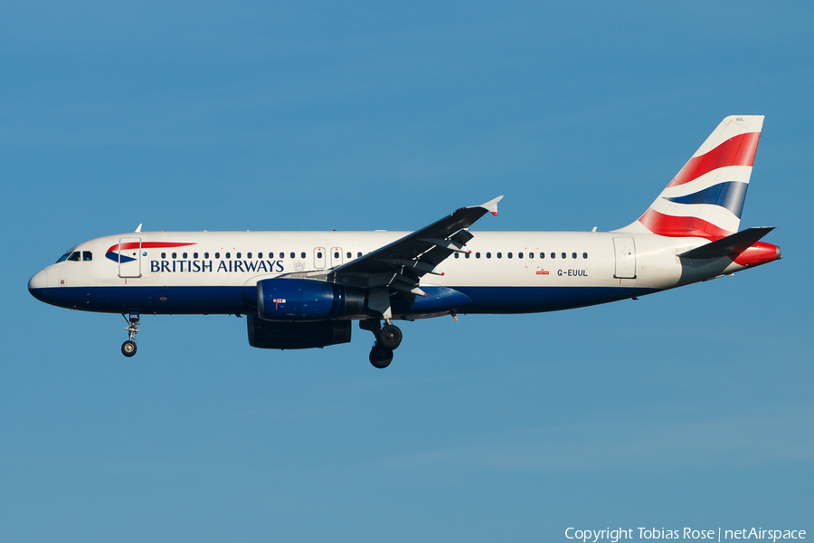 British Airways Airbus A320-232 (G-EUUL) | Photo 300861