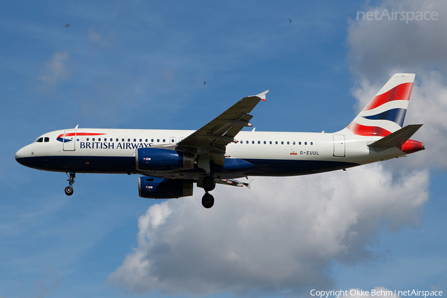 British Airways Airbus A320-232 (G-EUUL) | Photo 41775