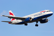 British Airways Airbus A320-232 (G-EUUL) at  London - Heathrow, United Kingdom