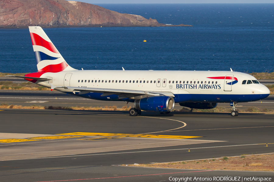 British Airways Airbus A320-232 (G-EUUL) | Photo 304273