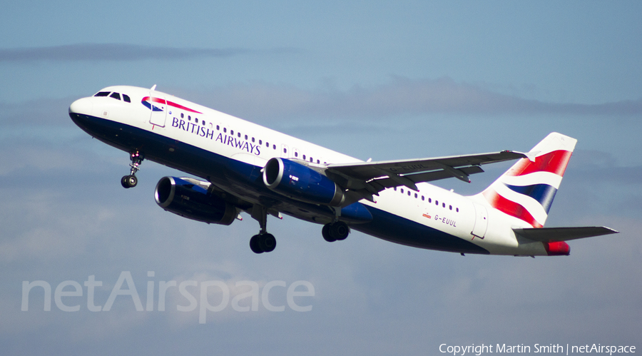 British Airways Airbus A320-232 (G-EUUL) | Photo 23885
