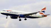 British Airways Airbus A320-232 (G-EUUM) at  Barcelona - El Prat, Spain