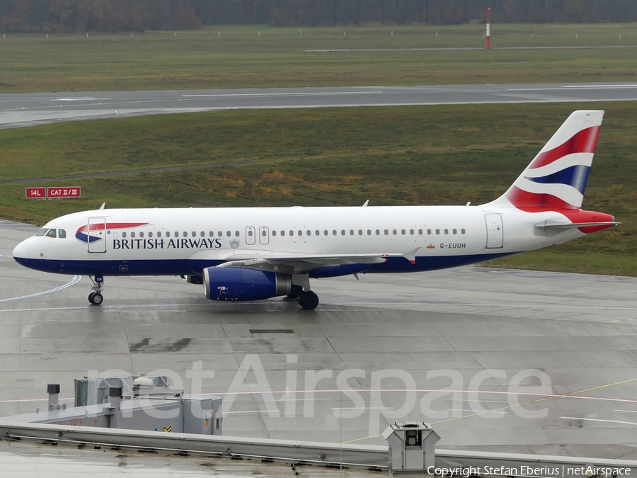 British Airways Airbus A320-232 (G-EUUM) | Photo 602312