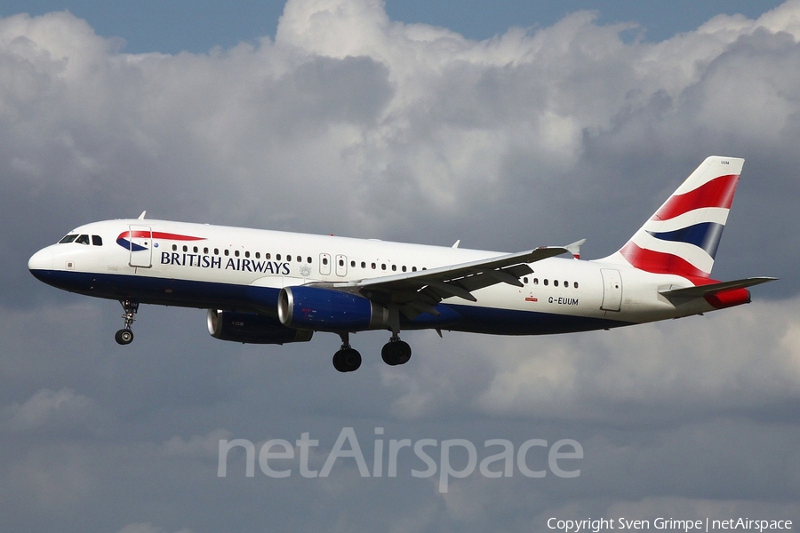 British Airways Airbus A320-232 (G-EUUM) | Photo 267852