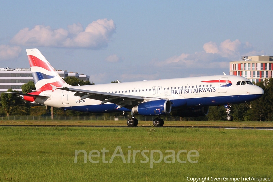 British Airways Airbus A320-232 (G-EUUM) | Photo 381615