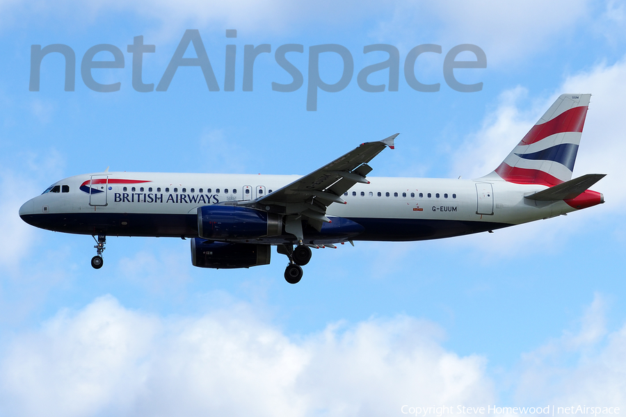 British Airways Airbus A320-232 (G-EUUM) | Photo 172182