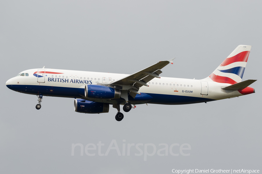 British Airways Airbus A320-232 (G-EUUM) | Photo 186718